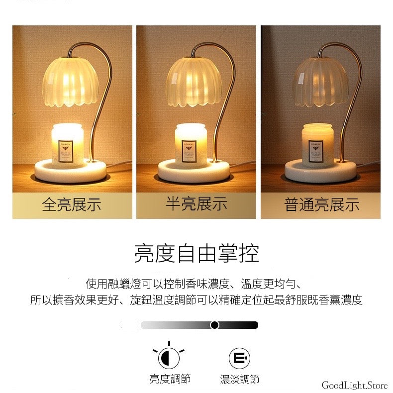 南瓜融蠟燈