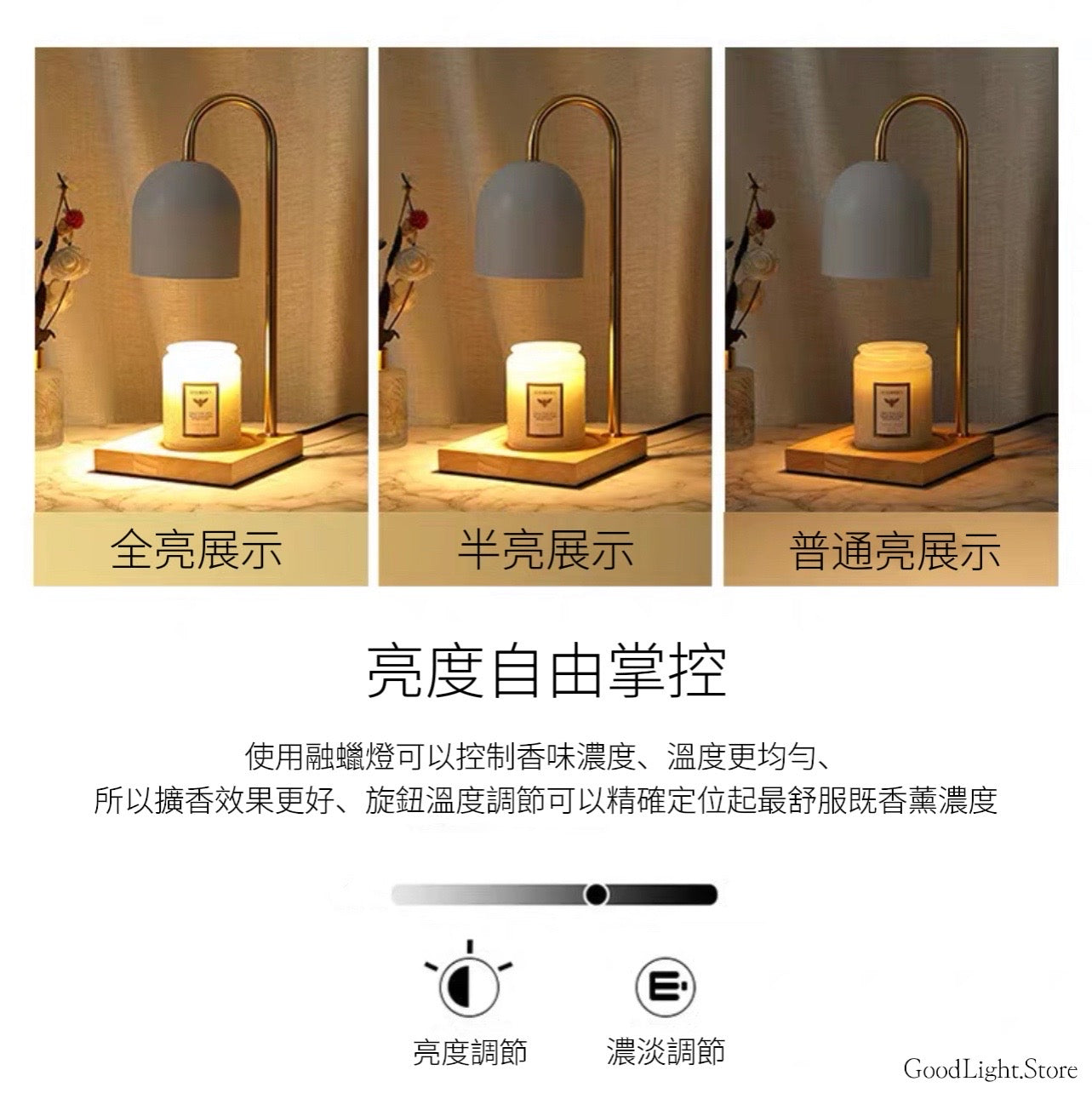 北歐鈴鐺融蠟燈
