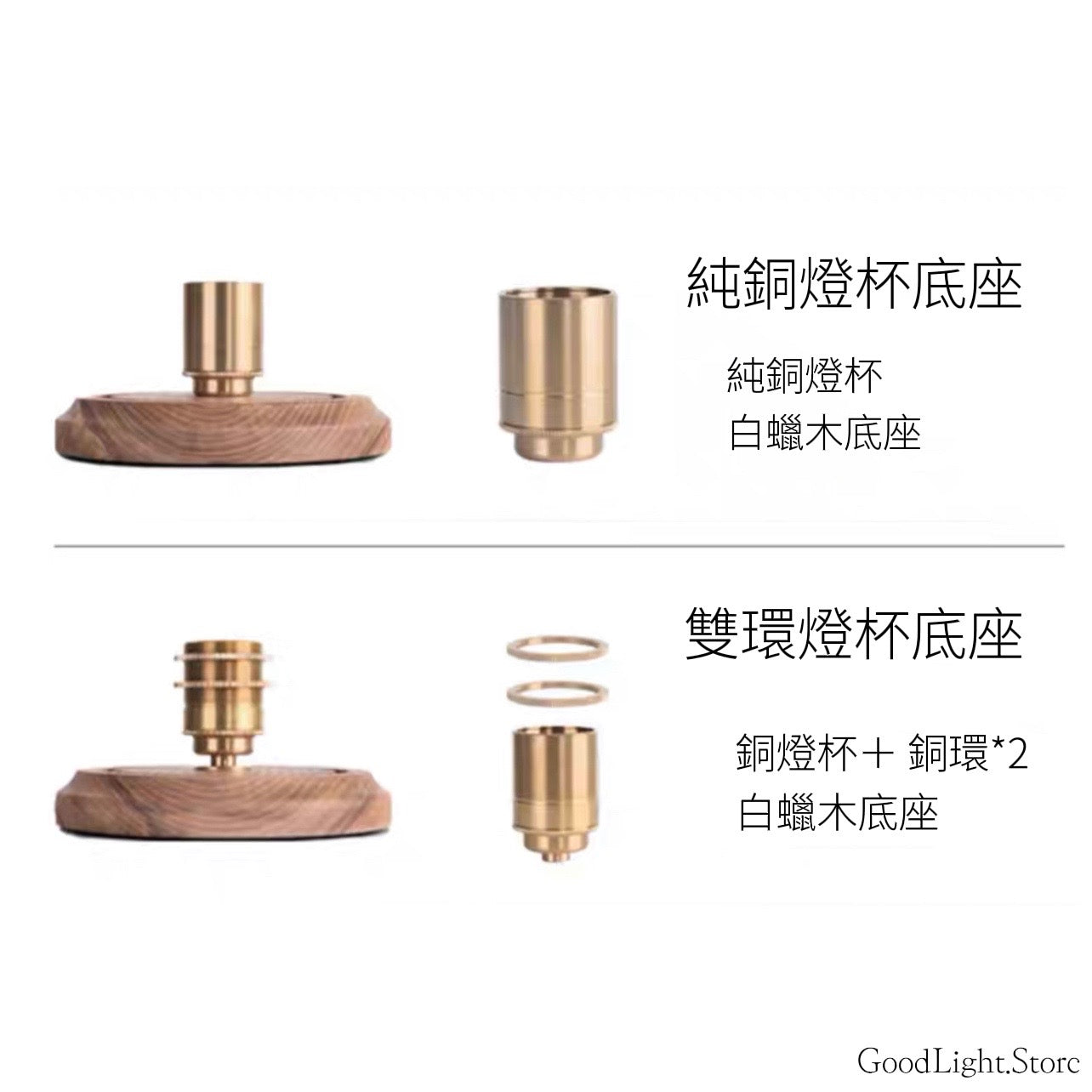 復古銅製愛迪生枱燈T03