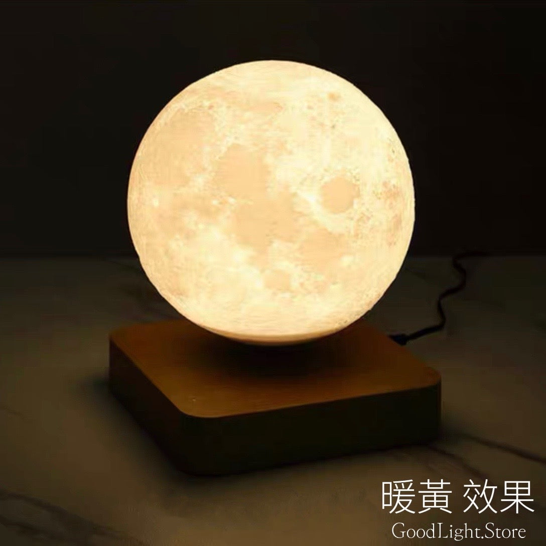 磁懸浮 -月球燈