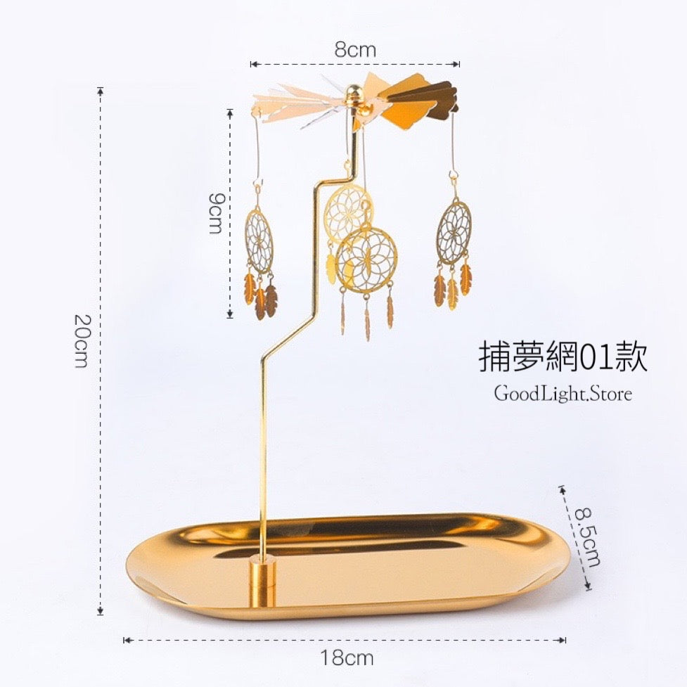 蠟燭旋轉走馬燈