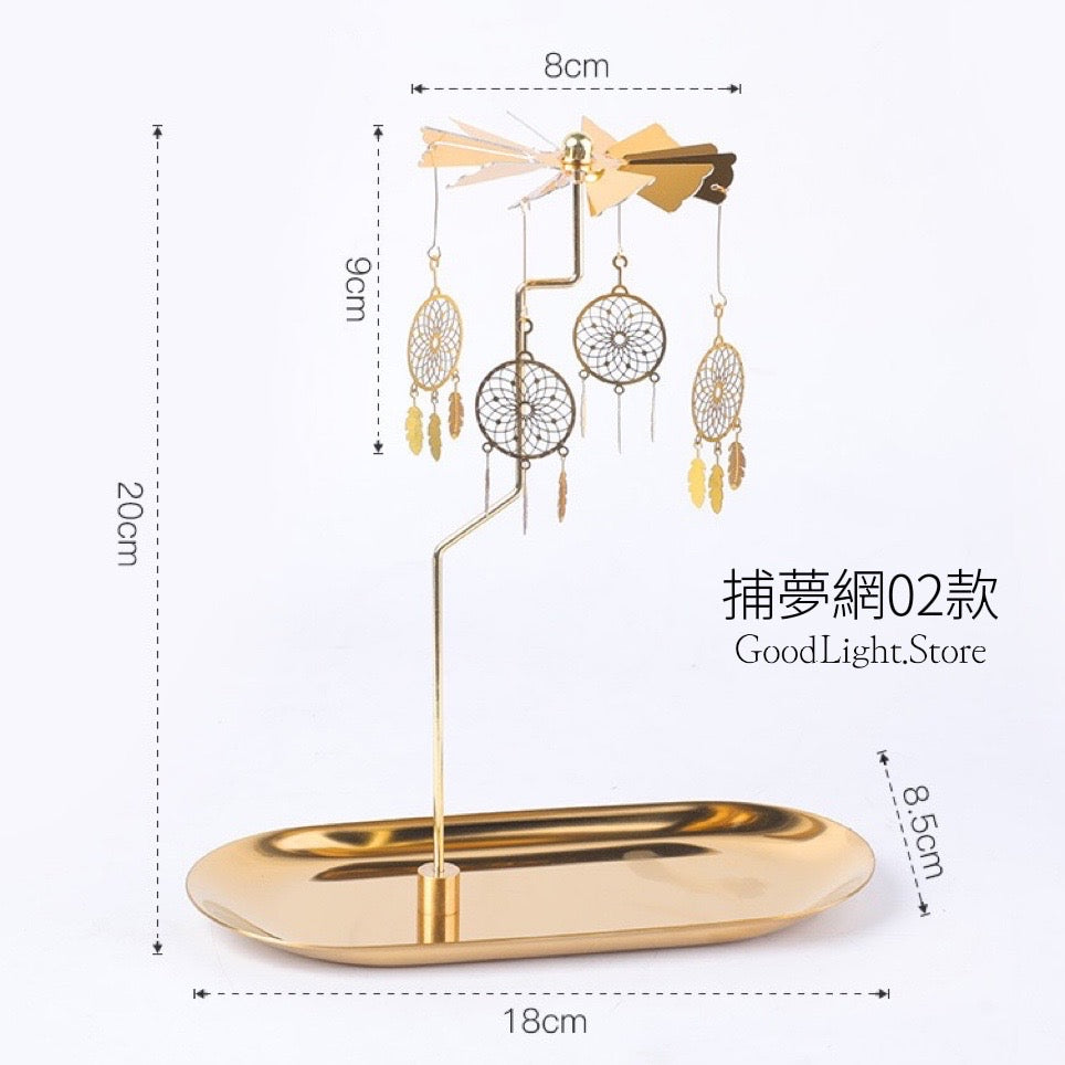 蠟燭旋轉走馬燈
