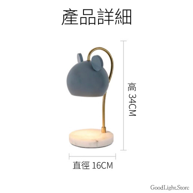 卡通大理石融蠟燈